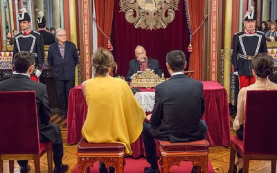 Última ceremonia que ofreció nuestro Alcalde Iñaki